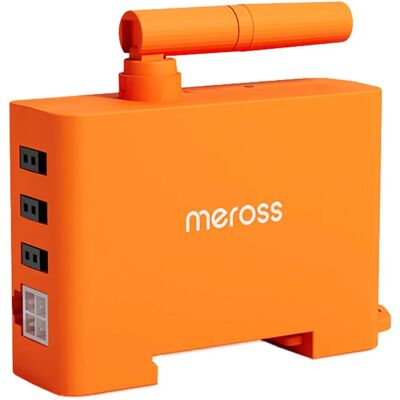 MEROSS EM06P-EU intelligens Wi-Fi energiafogyasztás-mérő 6 csatornás MEROSS EM06P-EU intelligens Wi-Fi energiafogyasztás-mérő 6 csatornás