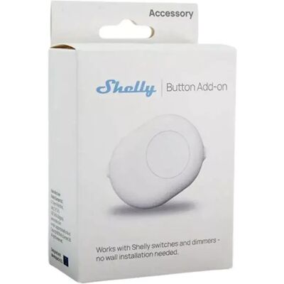 SHELLY Nyomógomb kiegészítő relémodul Plus/Gen3/Gen4 fehér ALL-KIT-BUTTONW SHELLY Nyomógomb kiegészítő relémodul Plus/Gen3/Gen4 fehér ALL-KIT-BUTTONW