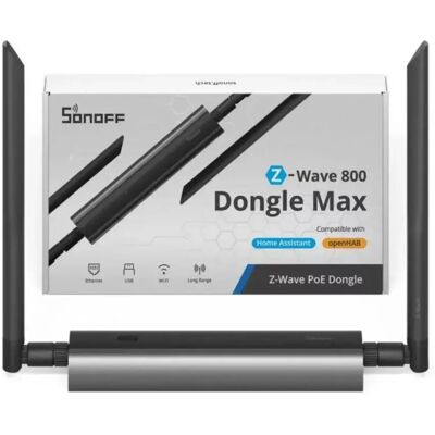 SONOFF Z-Wave 800 PoE Dongle Max hálózati adapter SON-KIE-MZG23 SONOFF Z-Wave 800 PoE Dongle Max hálózati adapter SON-KIE-MZG23