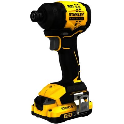 Stanley FATMAX V20 Akkus ütvecsavarozó 18V 2Ah + koffer SFMCF811D1T-QW Stanley FATMAX V20 Akkus ütvecsavarozó 18V 2Ah + koffer SFMCF811D1T-QW