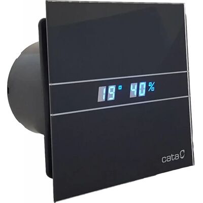 CATA 00900603 E-100MTH BK Fürdőszobai-szellőztető ventilátor fekete CATA 00900603 E-100MTH BK Fürdőszobai-szellőztető ventilátor fekete