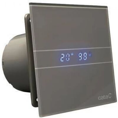 CATA E-100MSTH Fürdőszobai-szellőztető ventilátor ezüst CATA E-100MSTH Fürdőszobai-szellőztető ventilátor ezüst