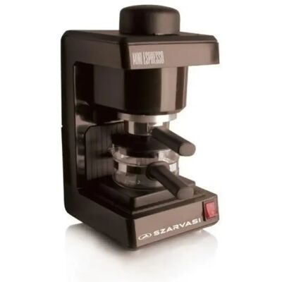 Szarvasi SZV-612/3 Mini Espresso Kávéfőző - Dupla Adagok, Üvegkanna, 800W - Mini Espresso Coffee Maker Szarvasi SZV-612/3 Mini Espresso Kávéfőző - Dupla Adagok, Üvegkanna, 800W - Mini Espresso Coffee Maker
