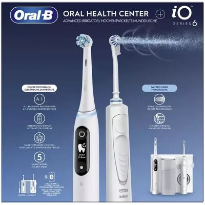 Oral-B iO6 & OxyJet Elektromos Fogkefe és vízöblítő - Elektromos fogkefe Oral-B iO6 & OxyJet Elektromos Fogkefe és vízöblítő - Elektromos fogkefe