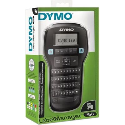 Dymo LM160 kézi feliratozógép fekete + 3 db D1 szalag Dymo LM160 kézi feliratozógép fekete + 3 db D1 szalag