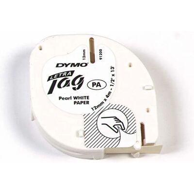 Dymo Letratag 12x4m fehér Dymo Letratag 12x4m fehér