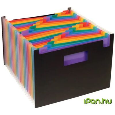 VIQUEL Rainbow Class 25 rekeszes harmonika iratrendező VIQUEL Rainbow Class 25 rekeszes harmonika iratrendező