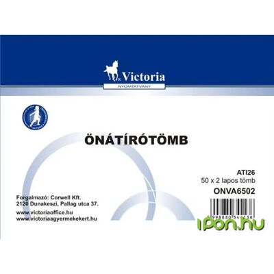 VICTORIA A6-es önátírótömb 50x2 lap VICTORIA A6-es önátírótömb 50x2 lap