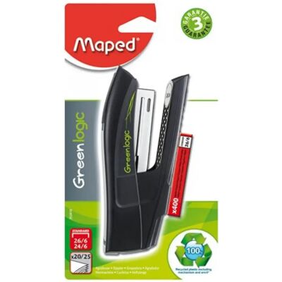 MAPED GREENLOGIC Half-Strip tűzőgép 24/6 24/6 bliszter MAPED GREENLOGIC Half-Strip tűzőgép 24/6 24/6 bliszter