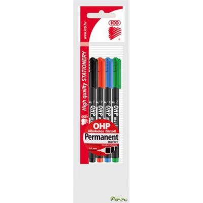 ICO ohp permanent marker f 4 darabos készlet ICO ohp permanent marker f 4 darabos készlet