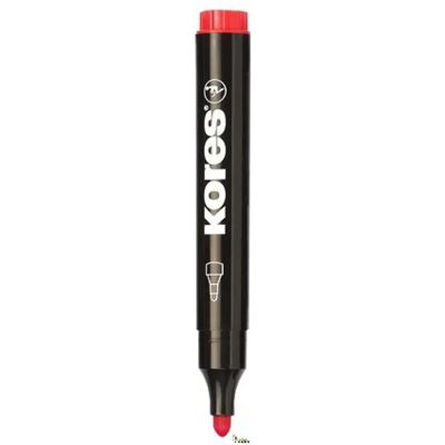 KORES "Marka" alkoholos marker 3-5 mm piros kúpos KORES "Marka" alkoholos marker 3-5 mm piros kúpos