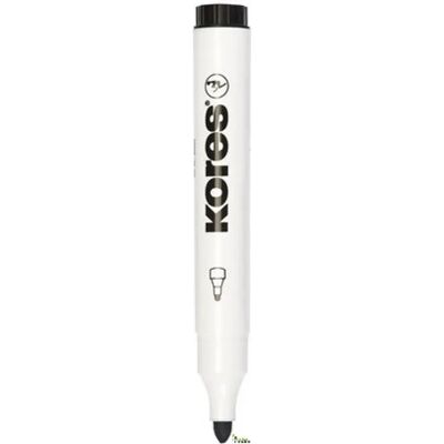 KORES "Marka" tábla- és flipchart marker 3-5 mm fekete kúpos KORES "Marka" tábla- és flipchart marker 3-5 mm fekete kúpos
