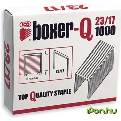 BOXER Tűzőkapocs Q 23/17 BOXER Tűzőkapocs Q 23/17
