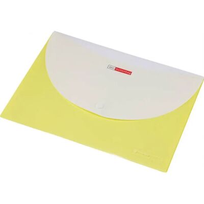 PANTA PLAST Két zsebes irattartó tasak patentos A4 sárga PANTA PLAST Két zsebes irattartó tasak patentos A4 sárga