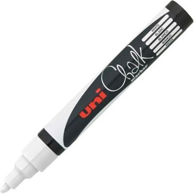 UNI PWE-5M krétamarker 1.8 - 2.5 mm fehér UNI PWE-5M krétamarker 1.8 - 2.5 mm fehér