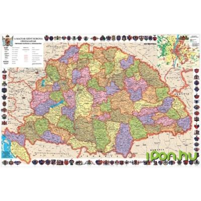 STIEFEL Duo könyöklő Magyar Szent Korona országai/Történeti emlékek STIEFEL Duo könyöklő Magyar Szent Korona országai/Történeti emlékek