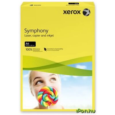 Xerox A4/160 g Symphony másolópapír napsárga Xerox A4/160 g Symphony másolópapír napsárga