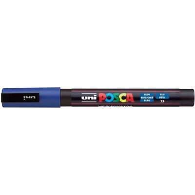 UNI Posca PC-3M Dekormarker 0.9 - 1.3 mm kék UNI Posca PC-3M Dekormarker 0.9 - 1.3 mm kék