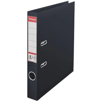 ESSELTE Iratrendező 50 mm A4 PP/PP élvédő sínnel Standard Vivida fekete ESSELTE Iratrendező 50 mm A4 PP/PP élvédő sínnel Standard Vivida fekete