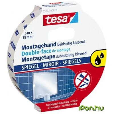 TESA Montázsszalag kétoldalas 19 mm x 5 m 55733 TESA Montázsszalag kétoldalas 19 mm x 5 m 55733