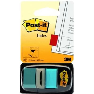 3M POSTIT Jelölőcímke műanyag 50 lap 25x43 mm élénk kék 3M POSTIT Jelölőcímke műanyag 50 lap 25x43 mm élénk kék