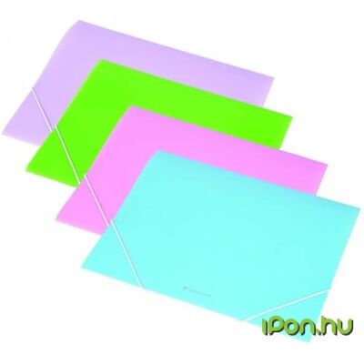 PANTA PLAST Gumis mappa 15 mm PP A4 pasztell rózsaszín PANTA PLAST Gumis mappa 15 mm PP A4 pasztell rózsaszín