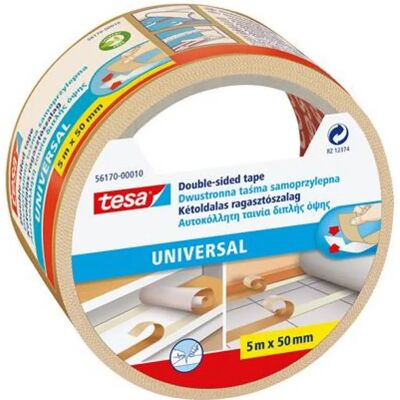 TESA PP 56170 Ragasztószalag kétoldalas 50 mm x 5 m TESA PP 56170 Ragasztószalag kétoldalas 50 mm x 5 m