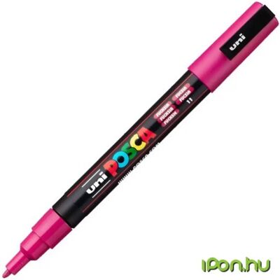 UNI Posca PC-3M Dekormarker 0.9 - 1.3 mm fukszia UNI Posca PC-3M Dekormarker 0.9 - 1.3 mm fukszia