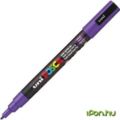 UNI Posca PC-3M Dekormarker 0.9 - 1.3 mm lila UNI Posca PC-3M Dekormarker 0.9 - 1.3 mm lila