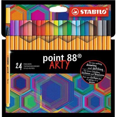 STABILO Point 88 ARTY Fineliner Többszínű - Fineliner STABILO Point 88 ARTY Fineliner Többszínű - Fineliner