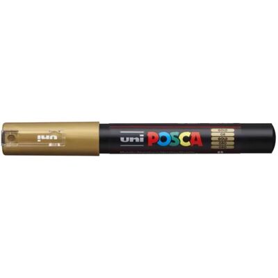 UNI Posca PC-1M Dekormarker 0.7-1.0 mm arany UNI Posca PC-1M Dekormarker 0.7-1.0 mm arany