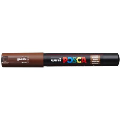 UNI Posca PC-1M Dekormarker 0.7-1.0 mm barna UNI Posca PC-1M Dekormarker 0.7-1.0 mm barna