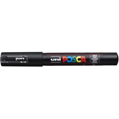 UNI Posca PC-1MR Dekormarker 0.7 mm fekete UNI Posca PC-1MR Dekormarker 0.7 mm fekete