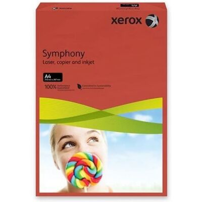 Xerox A4/160 g Symphony másolópapír intenzív vörös Xerox A4/160 g Symphony másolópapír intenzív vörös