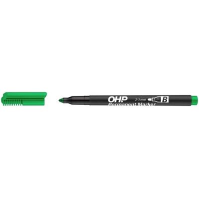 ICO OHP B 2-3mm zöld permanent marker ICO OHP B 2-3mm zöld permanent marker