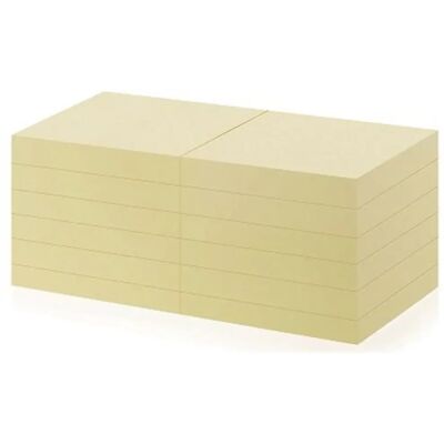 OFFICE DEPOT 76x76mm újrahasznosított jegyzettömb sárga OFFICE DEPOT 76x76mm újrahasznosított jegyzettömb sárga