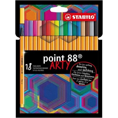 STABILO Point 88 ARTY Fineliner Színváltozatok - Fineliner STABILO Point 88 ARTY Fineliner Színváltozatok - Fineliner