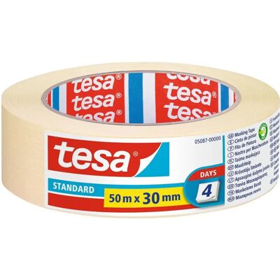 TESA 5087 50mx30mm univerzális festő- mázolószalag TESA 5087 50mx30mm univerzális festő- mázolószalag