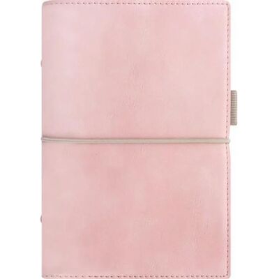 FILOFAX Domino Soft Kalendárium gyűrűs betétlapokkal A5 méret pasztell rózsaszín FILOFAX Domino Soft Kalendárium gyűrűs betétlapokkal A5 méret pasztell rózsaszín
