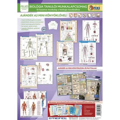 STIEFEL Tanulói munkalap csomag 5 munkalap 1 alátét filc Biológia STIEFEL Tanulói munkalap csomag 5 munkalap 1 alátét filc Biológia