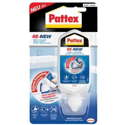 HENKEL Ceresit Re-New Szilikon felújító 100 ml fehér HENKEL Ceresit Re-New Szilikon felújító 100 ml fehér