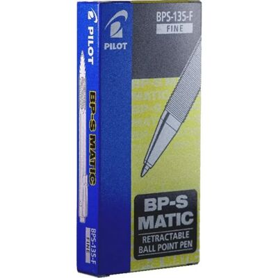 PILOT BP-S MATIC golyóstoll fekete 12 db PILOT BP-S MATIC golyóstoll fekete 12 db