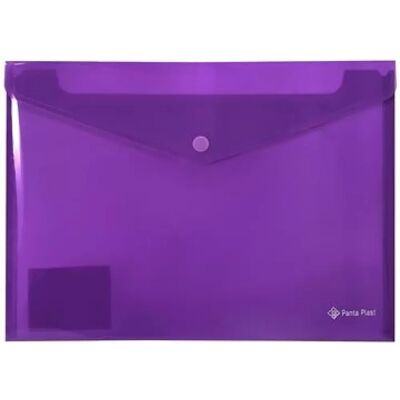 PANTA PLAST Irattartó tasak A4 PP patentos neon lila PANTA PLAST Irattartó tasak A4 PP patentos neon lila