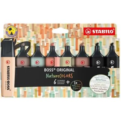 STABILO NatureColors Marker Készlet - 6 Szín STABILO NatureColors Marker Készlet - 6 Szín
