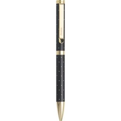 FILOFAX Moonlight Golyóstoll 1.0 mm arany színű klip fekete tolltest fekete FILOFAX Moonlight Golyóstoll 1.0 mm arany színű klip fekete tolltest fekete