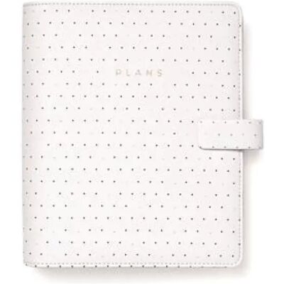 FILOFAX Moonlight Kalendárium gyűrűs betétlapokkal A5 fehér FILOFAX Moonlight Kalendárium gyűrűs betétlapokkal A5 fehér