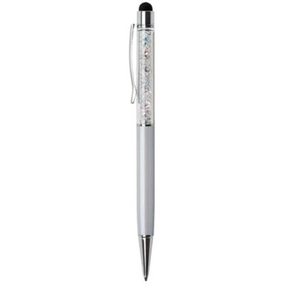 ART CRYSTELLA Golyóstoll eredeti SWAROVSKI kristállyal krémfehér Touch fehér kristály ART CRYSTELLA Golyóstoll eredeti SWAROVSKI kristállyal krémfehér Touch fehér kristály