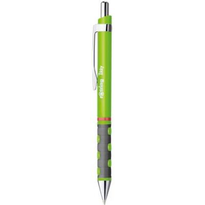 ROTRING Tikky Golyóstoll 0.8 mm nyomógombos neon zöld tolltest kék ROTRING Tikky Golyóstoll 0.8 mm nyomógombos neon zöld tolltest kék