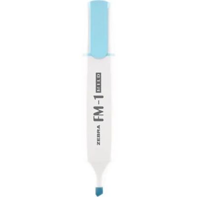 ZEBRA FM-1 Mild Szövegkiemelő 3.5 mm kék ZEBRA FM-1 Mild Szövegkiemelő 3.5 mm kék