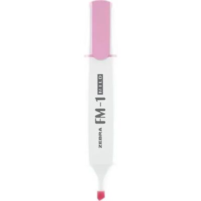 ZEBRA FM-1 Mild Szövegkiemelő 3.5 mm rózsaszín ZEBRA FM-1 Mild Szövegkiemelő 3.5 mm rózsaszín